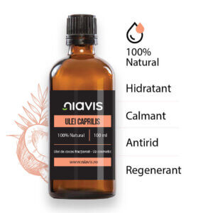 Ulei Caprilis (Ulei de Cocos Fracționat), 100ml, Niavis