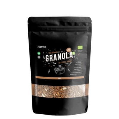 Granola cu cacao şi seminţe Ecologică/BIO, 200g – Niavis