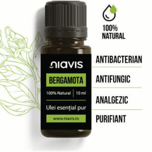 Ulei esențial de Bergamotă, 10ml, Niavis