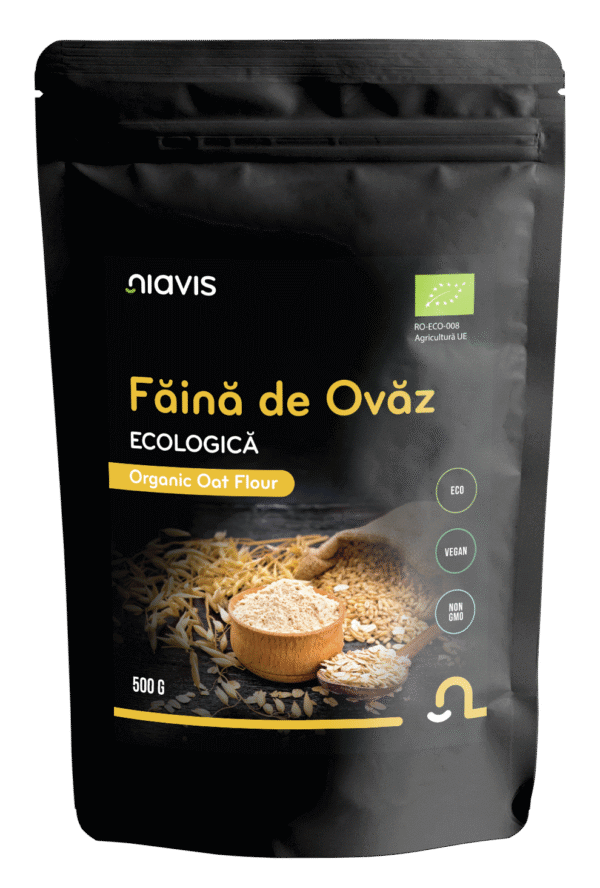Făină de ovăz ecologică/BIO, 500g, Niavis