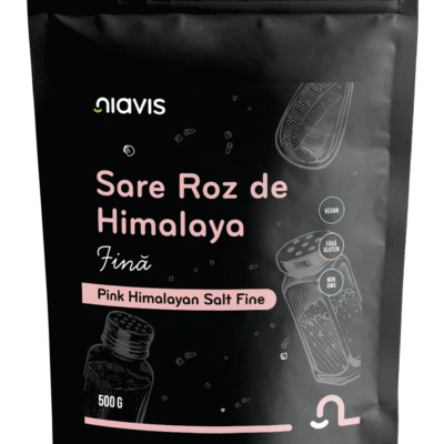 Sare Roz de Himalaya Fină, 500g, Niavis