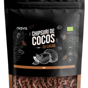 Chipsuri de Cocos cu Cacao Ecologice/Bio, 100g, Niavis