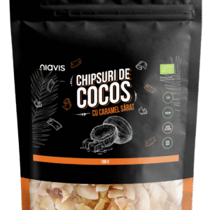 Chipsuri de Cocos cu Caramel Sarat Ecologice/BIO 100g