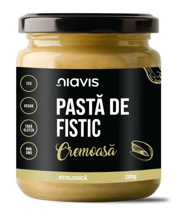 Pastă de Fistic cremoasă Ecologică/BIO, 200g, Niavis