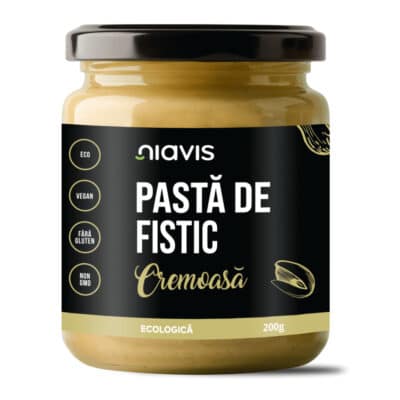 Pastă de Fistic cremoasă Ecologică/BIO, 200g – Niavis