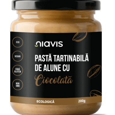 Pastă tartinabilă de alune cu ciocolată ecologică/BIO, 200g, Niavis