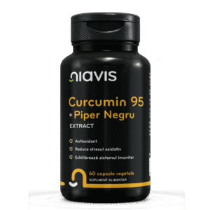 Curcumin 95 + Piper Negru Extract, 60cps, Niavis