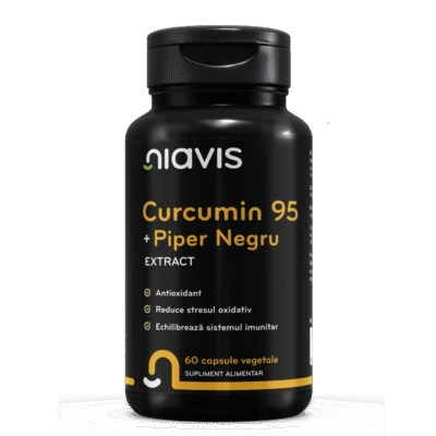 Curcumin 95 + Piper Negru Extract, 60cps, Niavis