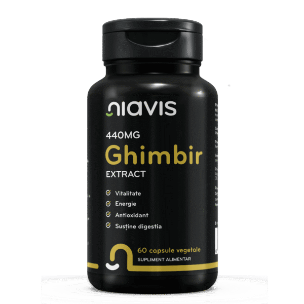 Ghimbir Extract 440mg, 60cps, Niavis