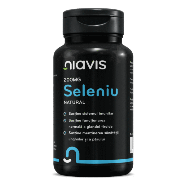 Seleniu Natural 200mcg, 60 cps, Niavis