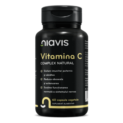 Vitamina C Extract Natural, 60 cps, Niavis