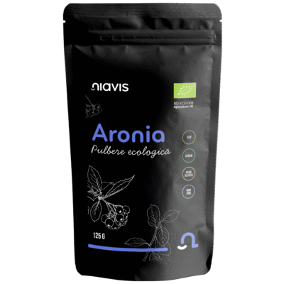 Aronia Pulbere ecologică/BIO, 125g, Niavis