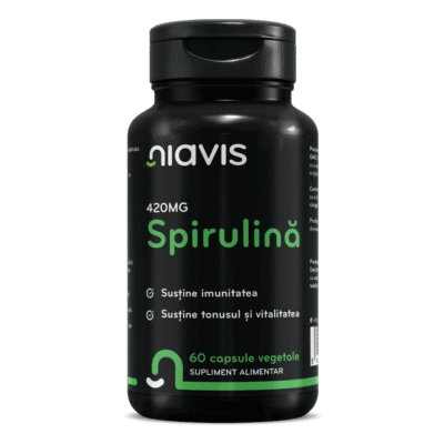 Spirulină, 60 cps, Niavis