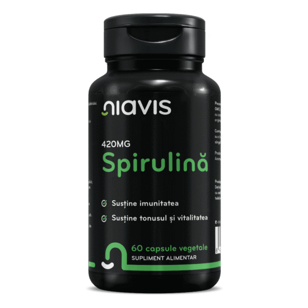 Spirulină, 60 cps, Niavis