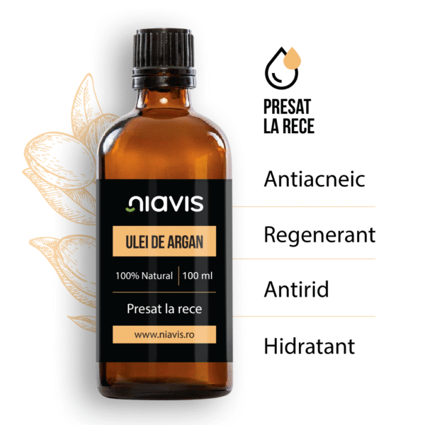 Ulei de Argan, 100ml, Niavis