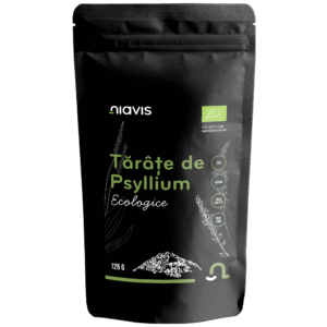 Tărâțe de Psyllium Ecologice/Bio, 125g, Niavis