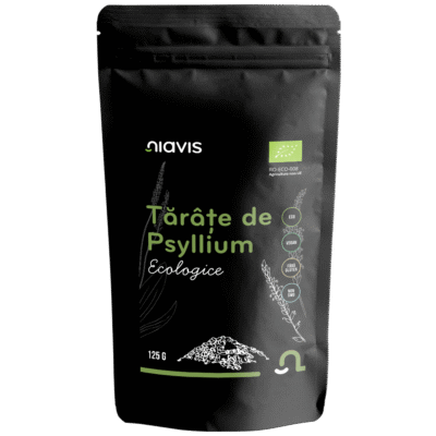 Tărâțe de Psyllium Ecologice/Bio, 125g, Niavis