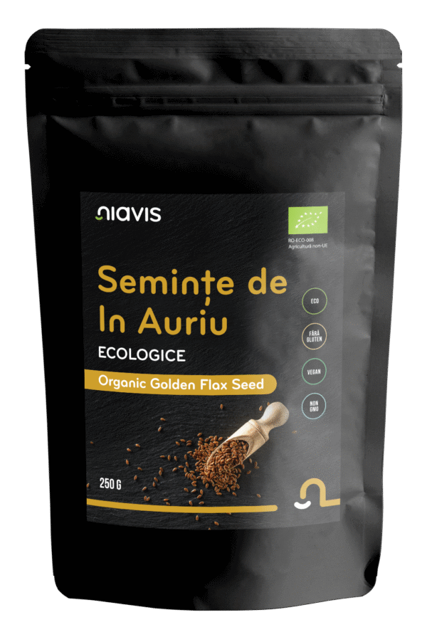 Semințe de In Auriu Ecologice/BIO, 250g, Niavis
