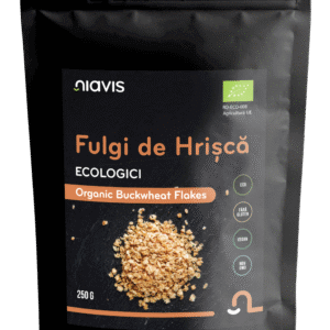 Fulgi de hrișcă fără gluten Ecologici/BIO, 250g, Niavis