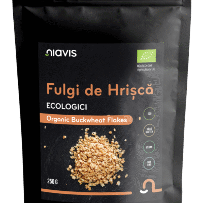 Fulgi de hrișcă fără gluten Ecologici/BIO, 250g, Niavis