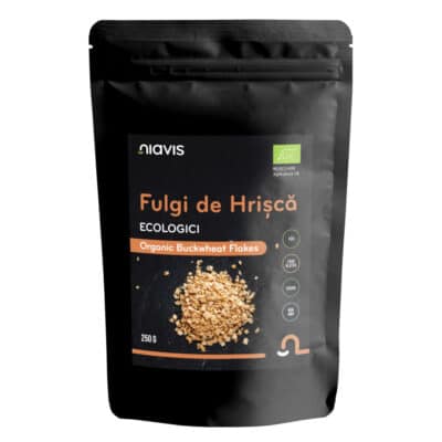Fulgi de hrișcă fără gluten Ecologici/BIO, 250g – Niavis