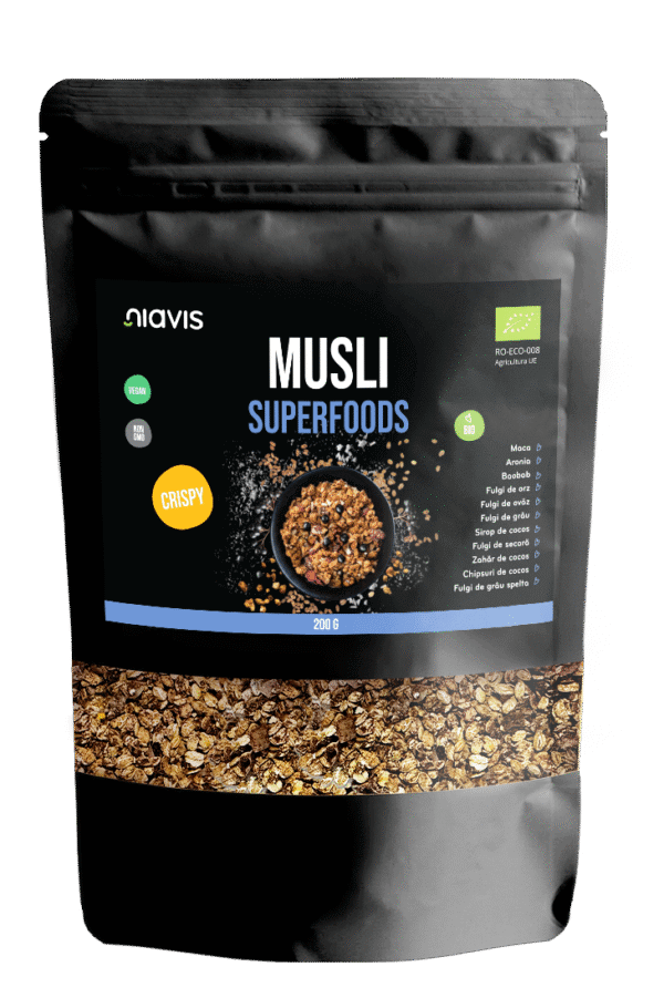 Musli Superfood Ecologic/BIO, 200g, Niavis