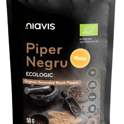 Piper Negru măcinat Ecologic/BIO, 50g, Niavis