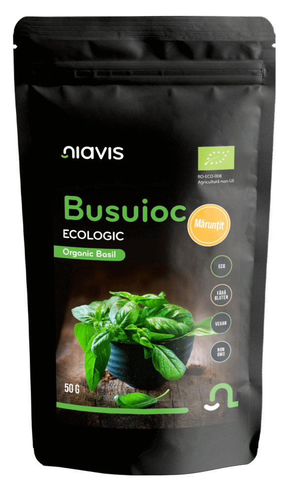 Busuioc mărunțit Ecologic/BIO, 50g, Niavis