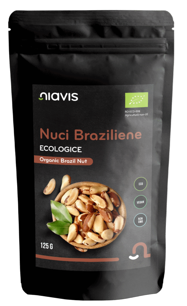 Nuci Braziliene Ecologice/BIO, 125g, Niavis