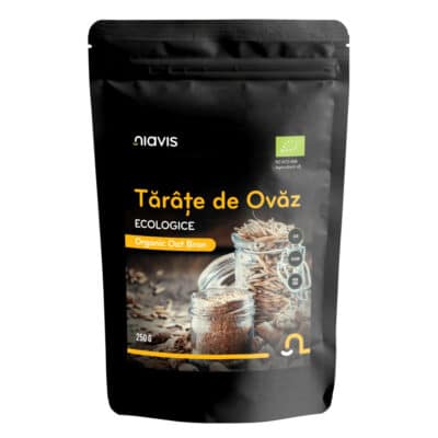 Tărâțe de Ovăz Ecologice/BIO, 250g – Niavis