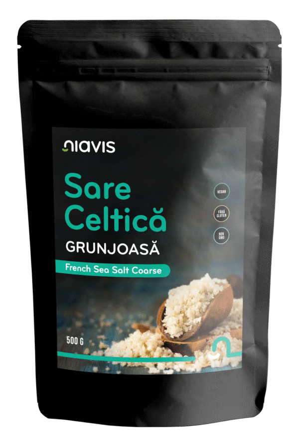 Sare celtică grunjoasă, 500g, Niavis