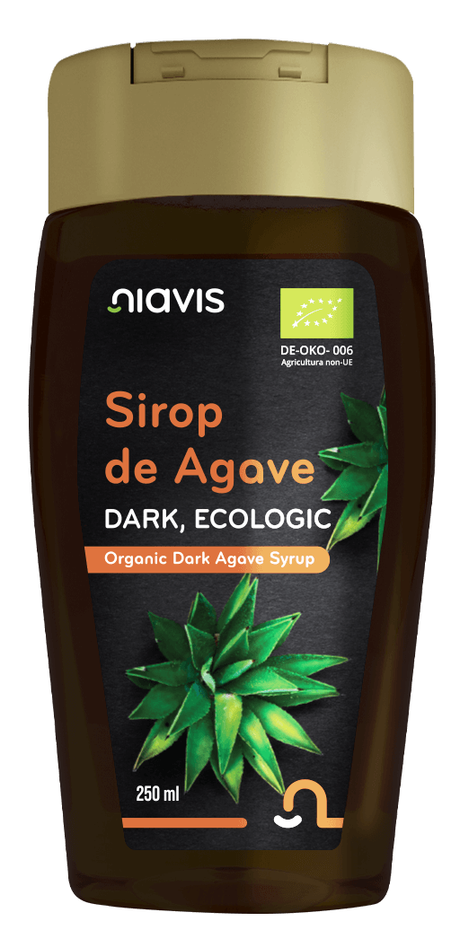 Sirop de Agave Dark Ecologic/BIO, 250ml/345g, Niavis