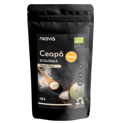 Ceapă pulbere ecologică/BIO, 125g – Niavis