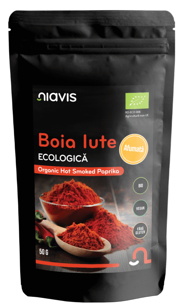 Boia Iute afumată ecologică/BIO, 50g, Niavis