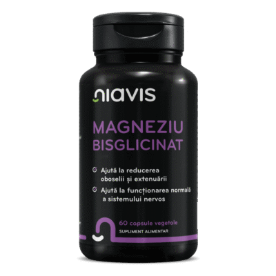 Magneziu Bisglicinat, 60cps, Niavis