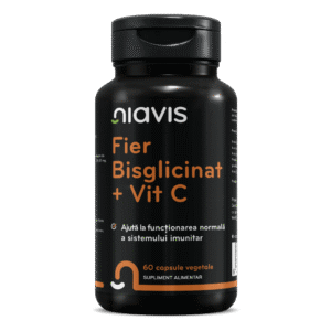 Fier Bisglicinat+Vitamina C, 60cps, Niavis