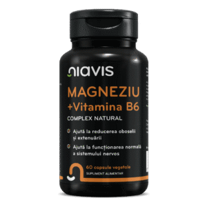 Magneziu + Vitamina B6, 60cps, Niavis