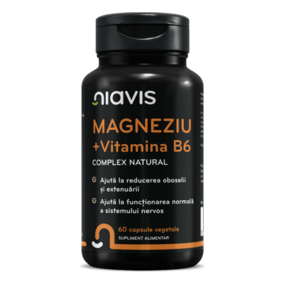 Magneziu + Vitamina B6, 60cps, Niavis