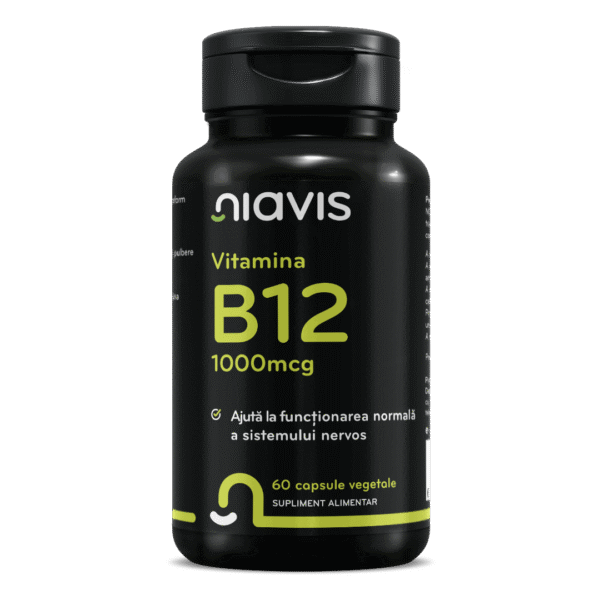 Vitamina B12 1000mcg, 60cps, Niavis