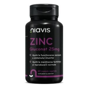 Zinc Gluconat 25mg, 60cps, Niavis
