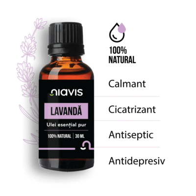 Ulei esențial de Lavandă, 30ml, Niavis