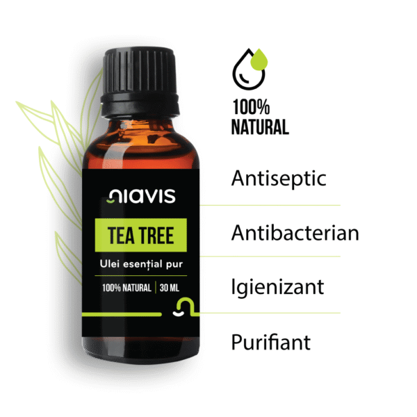 Ulei esențial de Tea Tree, 30ml, Niavis