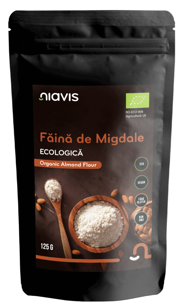 Făină de Migdale Ecologică/BIO, 125g, Niavis
