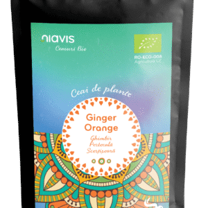 Ceai Ecologic/BIO "Ginger Orange", 50g, Niavis