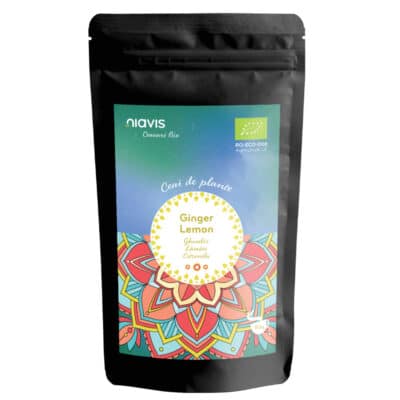 Ceai Ecologic/BIO "Ginger Lemon", 50g – Niavis