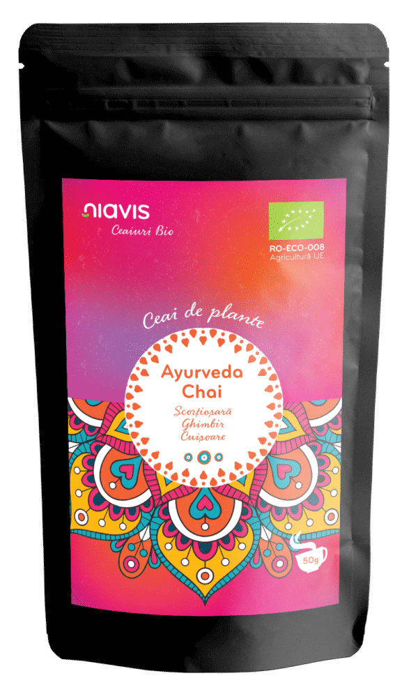 Ceai Ecologic/BIO "Ayurveda Chai", 50g, Niavis