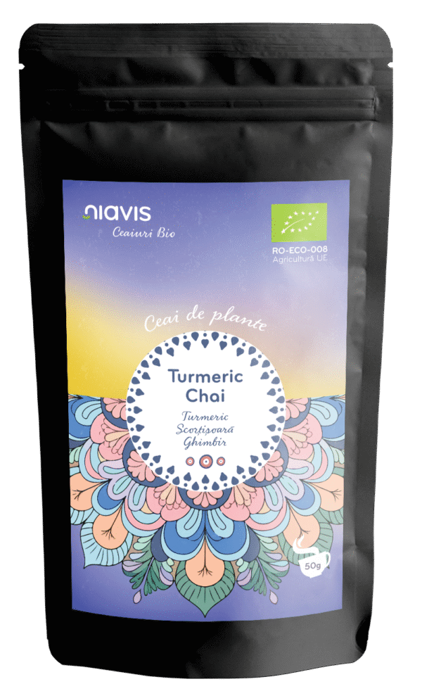 Ceai Ecologic/BIO "Turmeric Chai", 50g, Niavis