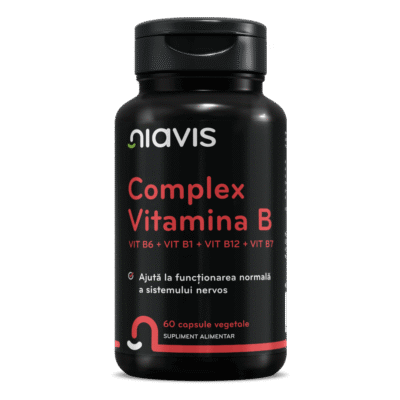 Vitamina B Complex, Vit B6+Vit B1+Vit B12+Vit B7, 60cps, Niavis