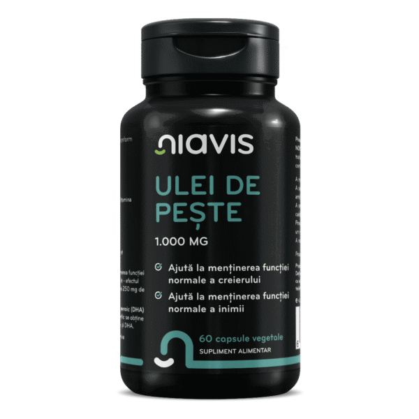 Ulei de Pește 1000mg, 60cps, Niavis