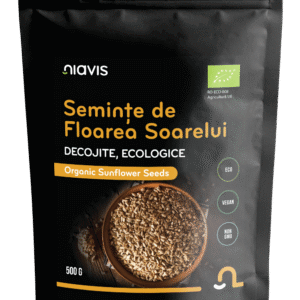 Semințe de floarea‑soarelui Ecologice, 500g, Niavis